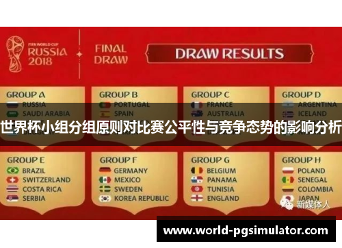 世界杯小组分组原则对比赛公平性与竞争态势的影响分析